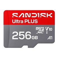 Sandisk Ultra PLUS micro SDXC karta 256GB UHS-I, V10, U1, C10, (200MB/s)