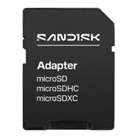 SanDisk MicroSDHC karta 128GB Extreme PLUS (R250/W120MB/s, UHS-I V30, Rescue Pro Deluxe) + adaptér