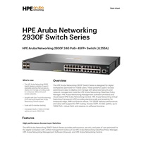 HPE Aruba Networking 2930F 24G PoE+ 4SFP+ Switch JL255A RENEW