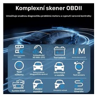 PremiumCord ELM327 OBD-II bezdrátový diagnostický skener pro automobily - Detektor vad v automobilu