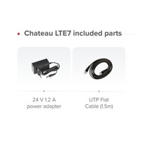 MikroTik D53G-5HacD2HnD-TC&R11e-LTE7 LTE domácí Access Point Chateau LTE7 - Po opravě (Komplet)