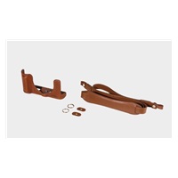 SmallRig 6275 Leather Half Case Kit for Panasonic LUMIX L10 Brown