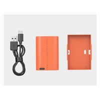 SmallRig 5407 Camera Battery USB-C Rechargeable Canon LP-E6P Orange