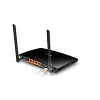 TP-Link TL-MR6400 WiFi4 router (N300, 4G LTE, 2,4GHz, 3x100Mb/s LAN, 1x100Mb/s LAN/WAN, 1xmicroSIM)
