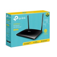 TP-Link TL-MR6400 WiFi4 router (N300, 4G LTE, 2,4GHz, 3x100Mb/s LAN, 1x100Mb/s LAN/WAN, 1xmicroSIM)
