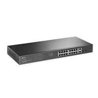 TP-Link CCTV Easy Smart switch TL-SG1218MPE v5.40 (P/N:1700000453) (16xGbE, 2xGbE/2xSFP combo, 16xPoE+, 250W)