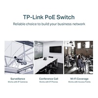 TP-Link CCTV Easy Smart switch TL-SG1218MPE v5.40 (P/N:1700000453) (16xGbE, 2xGbE/2xSFP combo, 16xPoE+, 250W)