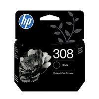 HP 308 Black Original Ink Cartridge (160 pages)