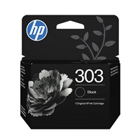 HP 303 Black Original Ink Cartridge (200 pages), T6N02AE