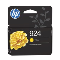 HP 924 Yellow Original Ink Cartridge (400 pages)