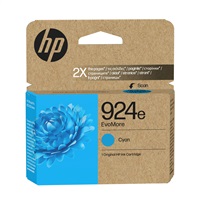 HP 924e EvoMore Cyan Original Ink Cartridge (800 pages)