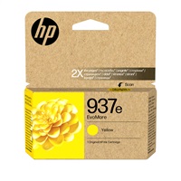 HP 937e EvoMore Yellow Original Ink Cartridge (1,650 pages)