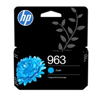 HP 963 Cyan Original Ink Cartridge (700 pages)