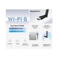 MERCUSYS MA60XHB WiFi6 USB adapter (AX900,2,4GHz/5GHz,Bluetooth5.3,USB2.0)