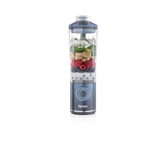 Ninja BC251EUNV BlastMax bezdrátový mixér modrý, Auto-iQ, PowerBlast, 570 ml, USB-C baterie