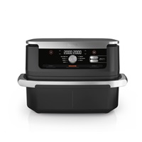 Ninja AF500EU Foodi FlexDrawer horkovzdušná fritéza 10,4 l, DualZone, MegaZone, 7v1