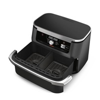 Ninja AF500EU Foodi FlexDrawer horkovzdušná fritéza 10,4 l, DualZone, MegaZone, 7v1