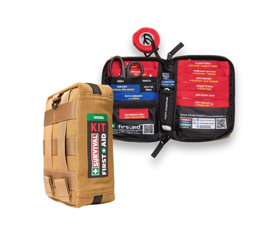 Lékárnička Survival First Aid Kit Hiking (CZ)