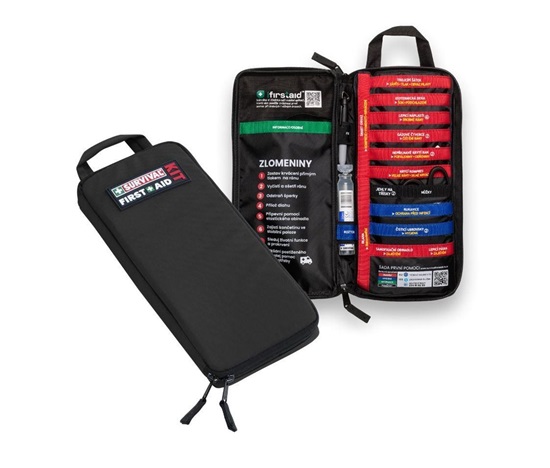 Lékárnička Survival First Aid Kit Slimline (CZ)