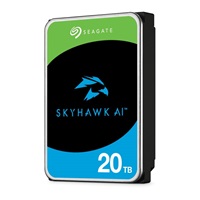 SEAGATE HDD SkyHawk AI Video Hard Drive 20TB, 6Gb/S SATA, 512e, 7200 RPM,cache 512 Mb