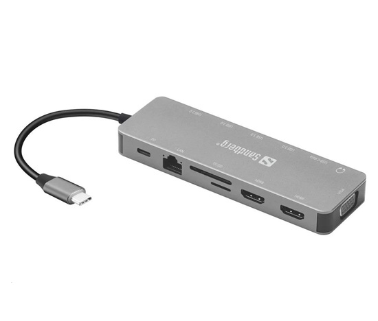 Sandberg USB-C 13-in-1 Travel Dock