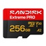 SanDisk micro SDXC Extreme PRO 256GB UHS-I U3 (250R/170W MB/s, UHS-I U3 V30) + adaptér