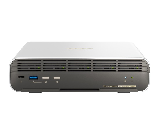 QNAP TBS-h574TX-i5U-16G (10C/i5-1235U/4,4GHz/16GBRAM/5xE1.S/NVMe/1x2,5GbE/1x10GbE/1xUSB2.0/2xUSB3.2/2xTB4/1xHDMI)