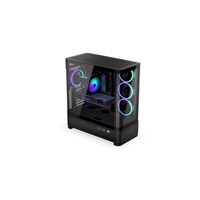 Endorfy case Aquarius 8000 Corona,Průhledná bočnice, E-ATX, 4x ARGB 120mm, černá