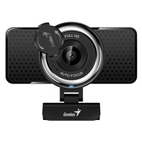 GENIUS webkamera ECam 8020AF, Full HD 1080P, USB, USB-C, mikrofon, černá