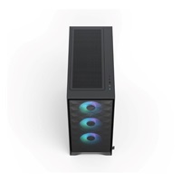 FRACTAL DESIGN skříň Pop 2 Air Black TG ARGB, 2x USB 3.0, 3x 120mm ARGB Fan, bez zdroje, ATX