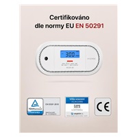 X-Sense XC0C-iR Wi-fi detektor oxidu uhelnatého s vyměnitelnou baterií