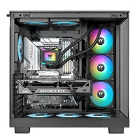 BAZAR - THERMALTAKE Vodní chladič LA360 ARGB, 3x120mm ARGB, LGA1851, AM5, černá, rozbaleno