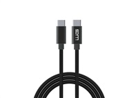 WG - Datový kabel Type-C na Type-C, 1 metr, černá