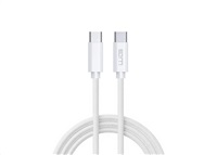 WG - Datový kabel Type-C na Type-C, 1 metr, 3 A, bílá