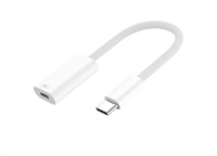 WG - Adaptér USB-C (male) na Lightning (female), bílá