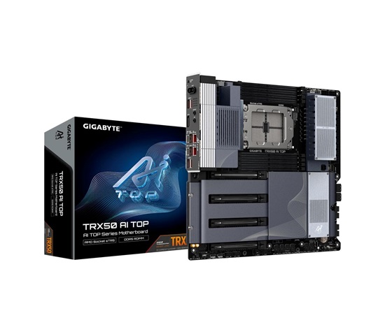 GIGABYTE MB Sc sTR5 TRX50 AI TOP-2B, AMD TRX50, 8xDDR5, WiFi, E-ATX