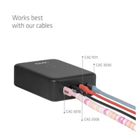 Club3D nabíječka 240W Charging Station GaN, 4xUSB-C, PPS + PD 3.1 Support + Led Display