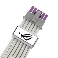 ASUS ROG-EQUALIZER 12V-2x6 PCI-E napájecí kabel, 750mm, bílá