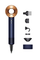 Dyson Supersonic HD07 vysoušeč vlasů Pruská modrá/Měděná, ionizace, 1600 W, 5 nástavců