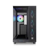 BAZAR THERMALTAKE Case View 380 XL TG ARGB, ATX, Průhledná bočnice, 4x 120mm ARGB Fan, černá POŠKOZENÝ OBAL