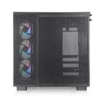 BAZAR THERMALTAKE Case View 380 XL TG ARGB, ATX, Průhledná bočnice, 4x 120mm ARGB Fan, černá POŠKOZENÝ OBAL