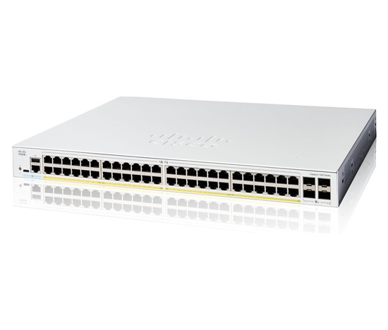 BAZAR - Cisco Catalyst switch C1300-48P-4X (48xGbE,4xSFP+,48xPoE+,375W) - REFRESH - poškozený obal