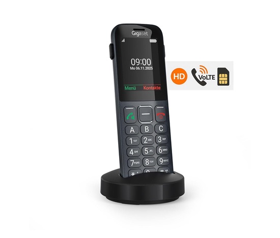 Gigaset Comfort 600 SIM - stříbrný