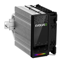 EVOLVEO QuietCool5, CPU chladič, 6x heatpipe, černý