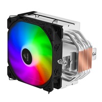 EVOLVEO QuietCool7, CPU chladič s digitálním displejem, 6x heatpipe, černý
