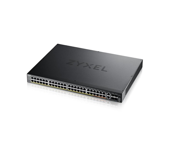 BAZAR - Zyxel XGS2220-54HP, L3 Access Switch, 600W PoE, 40xPoE+/10xPoE++, 48x1G RJ45 2x10mG RJ45, 4x10G SFP+ Uplink, inc