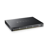 BAZAR - Zyxel XGS2220-54HP, L3 Access Switch, 600W PoE, 40xPoE+/10xPoE++, 48x1G RJ45 2x10mG RJ45, 4x10G SFP+ Uplink, inc
