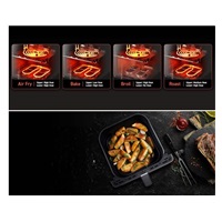 BAZAR - BAZAR - Cosori Dual Blaze 6.4L SMART horkovzdušná  fritéza + 5x špíz a gril. rošt, black - Poškozený obal (Kompl