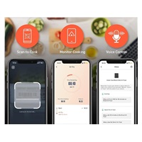 BAZAR - BAZAR - Cosori Dual Blaze 6.4L SMART horkovzdušná  fritéza + 5x špíz a gril. rošt, black - Poškozený obal (Kompl
