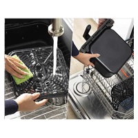 BAZAR - BAZAR - Cosori Dual Blaze 6.4L SMART horkovzdušná  fritéza + 5x špíz a gril. rošt, black - Poškozený obal (Kompl